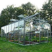 serre de jardin en verre trempe 4mm de 18m2 - acd